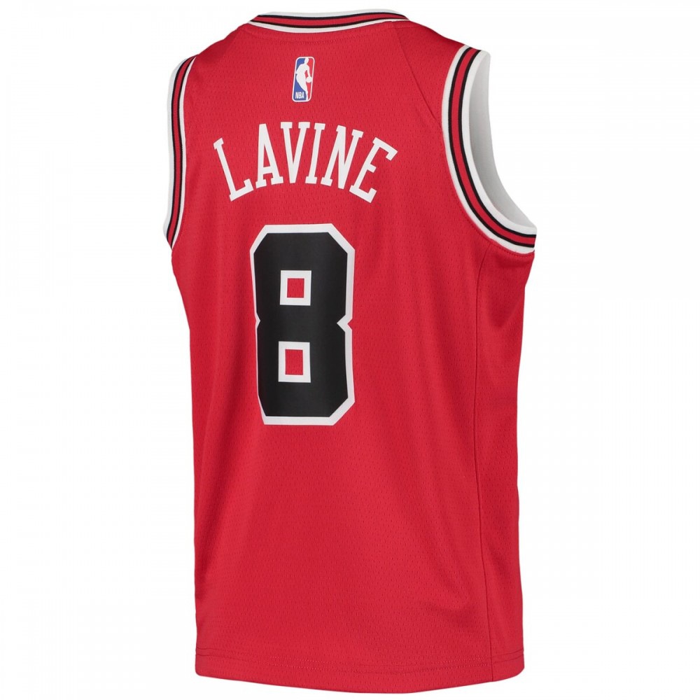 Zach LaVine Chicago Bulls Youth 2020/21 Swingman Jersey - Icon Edition - Red-Pro Kit Vault | Brand New 26/27 Sports Jerseys